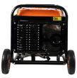Agregat prądotwórczy - generator prądu 5,2kW 5200W 4-suw generator prądu z wbudowanym modułem prostownikowym 12V wyposażony w stabilizator napięcia AVR i miedziane uzwojenie prądnicy firmy Cross Tools