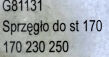 Sprzęgło do pilarki firmy Geko