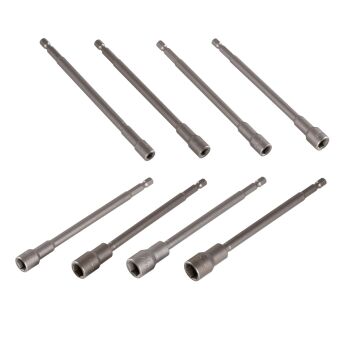Zestaw nasadki magnetyczne do wkrętarki 6-13mm 8el