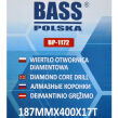 Wiertło korona diamentowa wiertnicy 187mm x 400mm 17T koronka otwornica do wiertnic do betonu 187x400mm firmy Bass Polska