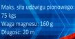 Magnes neodymowy uchwyt do poszukiwań 41mm 75kg firmy BASS POLSKA BP-2876 2876