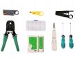 Zestaw narzędzi sieciowych rj45 tester zaciskarka firmy GEKO G30840