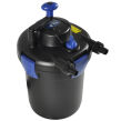 Filtr ciśnieniowy do oczka wodnego sadzawki pompa 25W lampa uv-c 9W zestaw filtracyjny do oczek wodnych o objętości do 5000l firmy T.I.P.