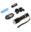Latarka rowerowa cree 10w 800lm led oświetlenie firmy GEKO G15120