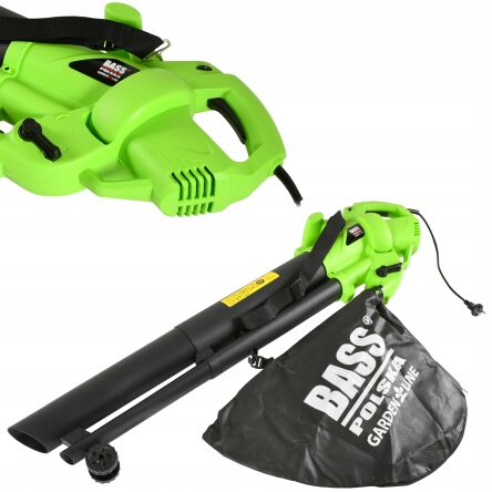 Dmuchawa do liści odkurzacz z workiem 40l 3w1 3700w firmy BASS POLSKA BP-8462 8462
