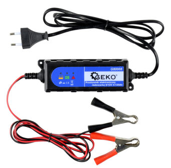 Prostownik ładowarka do akumulatora 6V/12V LED