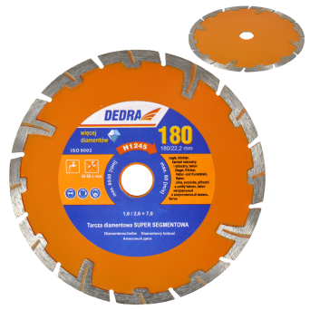 Tarcza diamentowa do betonu 230mm super segment
