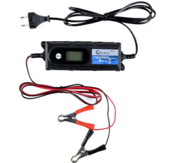 Prostownik ładowarka do akumulatora 6/12V 4,2A lcd