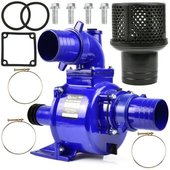 Pompa do wody na pasek klinowy motopompa 4" 80m3/h