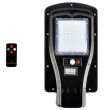 Solarna lampa uliczna z czujnikiem ruchy i polotem halogen latarnia słoneczna z panelem led firmy Bass Polska