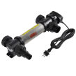 Filtr z lampą uv-c do basenu 40W emiter promieni uv-c do basenów o pojemności do 36000l zestaw filtracyjny oczyszczacz promieniami uv-c do wody basenowej firmy T.I.P.
