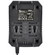 Szlifierka kątowa akumulatorowa 115mm 18V bezprzewodowa diax bateria 2Ah i ładowarka w zestawie firmy GEKO Z SERII OnePower