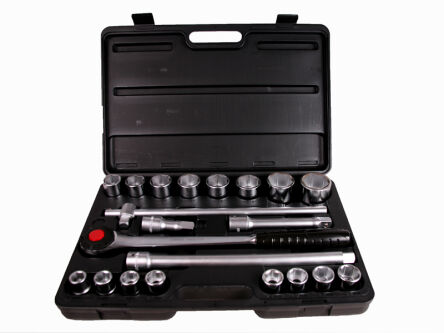 Zestaw kluczy 21szt klucze nasadowe 3/4'' 21el