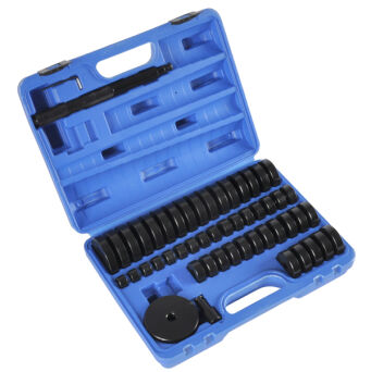 Ściągacz łożysk tulei adaptery pras 18-74mm 52szt