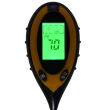 Miernik PH gleby kwasomierz ziemi 4w1 tester temperatury oświetlenia firmy Geko