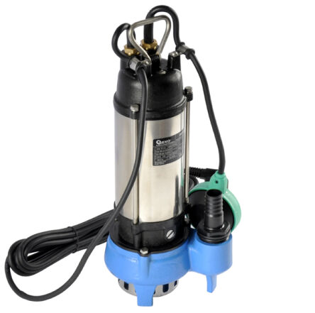 Pompa do wody czystej i brudnej 10000l/h 250W wyposażona w pływak pompa do szamba z wyłącznikiem pływakowym firmy GEKO