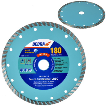 Tarcza diamentowa do betonu gresu glazury 110mm