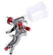 Mini pistolet lakierniczy hvlp 0,8mm zbiornik 150ml plastikowy pistolet do malowania mini hvlp firmy BASS POLSKA