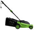 Kosiarka elektryczna z koszem do trawy 1600W 40cm 40l z regulacją wysokości koszenia firmy John Gardener