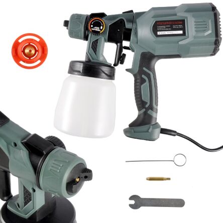 Elektryczny pistolet do malowania 400W pistolet natryskowy malarski 800ml firmy Bass Polska