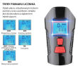 Lampka rowerowa led usb licznik klakson tylna 4w1 firmy BASS POLSKA BP-5867 5867