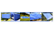 Plandeka - wzmacniana - niebieska 4x6m 75g/m2 firmy GEKO