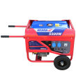 Agregat prądotwórczy generator prądu 5,5kw 12/230v firmy DEDRA DEGB6500K