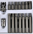 Komplet kluczy 40szt torx spline bity firmy Geko