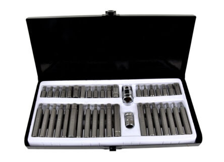 Komplet kluczy 40szt torx spline bity firmy Geko
