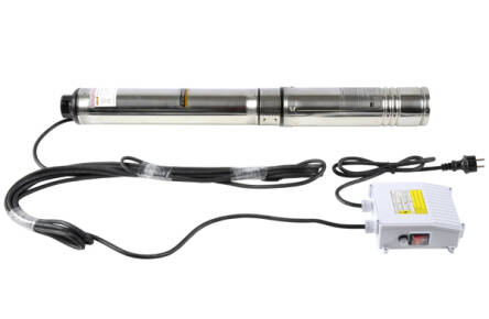 Pompa głębinowa do wody 1300W 5500l/h 91l/min 7,2Bar ze skrzynką rozruchową niemieckiej firmy Steinberg