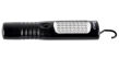 Lampa warsztatowa led latarka akumulatorowa 28 + 4 + 3 led 1800mAh 120V 12V firmy Geko