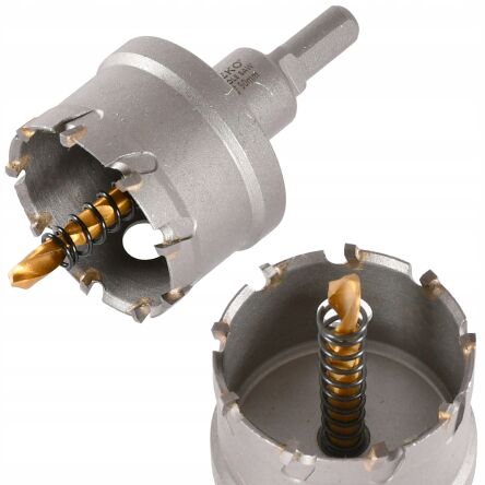 Otwornica widiowa do metalu 45mm wiertło tytanowe firmy GEKO G39688