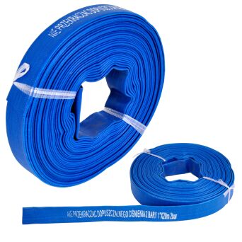 Wąż do wody pcv gumowy 1" 50m strażacki