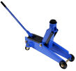 Hydrauliczny podnośnik podjazdowy 3T lewarek samochodowy - żaba 140-432mm gumowa podkładka ochronna na talerzyk w zestawie firmy Geko