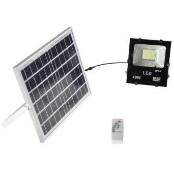 Latarnia lampa solarna led panel halogen pilot