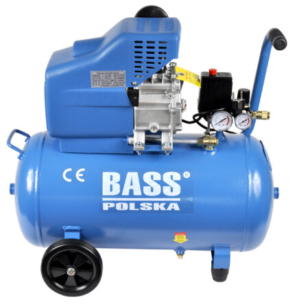 Sprężarka kompresor 30l 1500W firmy Bass Polska