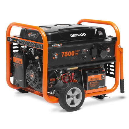 Agregat prądotwórczy generator prądu 7,5kW 230V firmy DAEWOO GDA 8500E