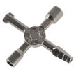 Uniwersalny klucz do szafek technicznych szaf 10w1 firmy GEKO G10048