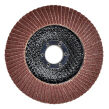 Tarcza listkowa do szlifowania 125mm tarcza lamelkowa - lamelka granulacja P100 firmy Geko