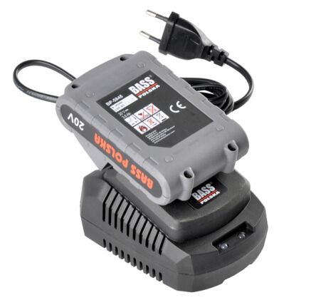 Akumulator Li-Ion 20V 3Ah + ładowarka do akumulatorów Li-Ion 20V firmy BASS POLSKA