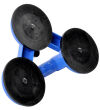 Uchwyt przyssawka do szyb plastikowa potrójna udźwig 130kg 3x ssawka 115mm firmy Geko