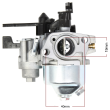 Gaźnik gx120 gx140 gx160 gx200 168 168f 16100-zh8- 822 19mm firmy PI-TEC PTAGR-0055