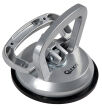 Uchwyt/przyssawka do szyb aluminiowa pojedyncza udźwig 40kg ssawka do przenoszenia szyb 115mm firmy Geko