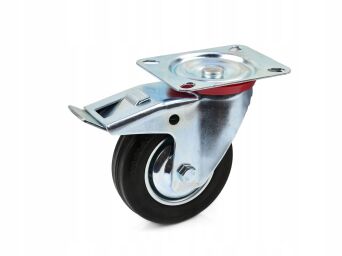 Koło kółko obrotowe z hamulcem stalowe 70kg 100mm