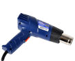 Opalarka elektryczna 1000/2000W 350-550oC 300-500l/min regulacja temperatury i przepływu powietrza dwie dysze w zestawie firmy Dedra
