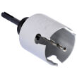 Koronka uniwersalna tct otwornica do betonu 89mm firmy DEDRA 08X089 + 08X003