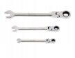 Zestaw kluczy 6szt klucze z grzechotką 6el 8-19mm firmy GEKO G10339