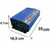 Przetwornica napięcia 12v/230v 2000w/4000w czysty sinus inwerter firmy BASS POLSKA BP-5013 5013