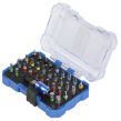 Komplet końcówek do wkrętarki bity imbus torx 32el zestaw bitów do wkrętarek ph, pz, imbus, torx, torx tamper - stal S2 wkrętaki precyzyjne końcówki z uchwytem magnetycznym firmy Geko