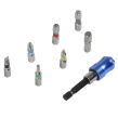 Komplet końcówek do wkrętarki bity imbus torx 32el zestaw bitów do wkrętarek ph, pz, imbus, torx, torx tamper - stal S2 wkrętaki precyzyjne końcówki z uchwytem magnetycznym firmy Geko